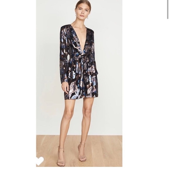 Ramy Brook Dresses & Skirts - Ramy Brook Lurex Metallic Jacquard Shaina Dress.